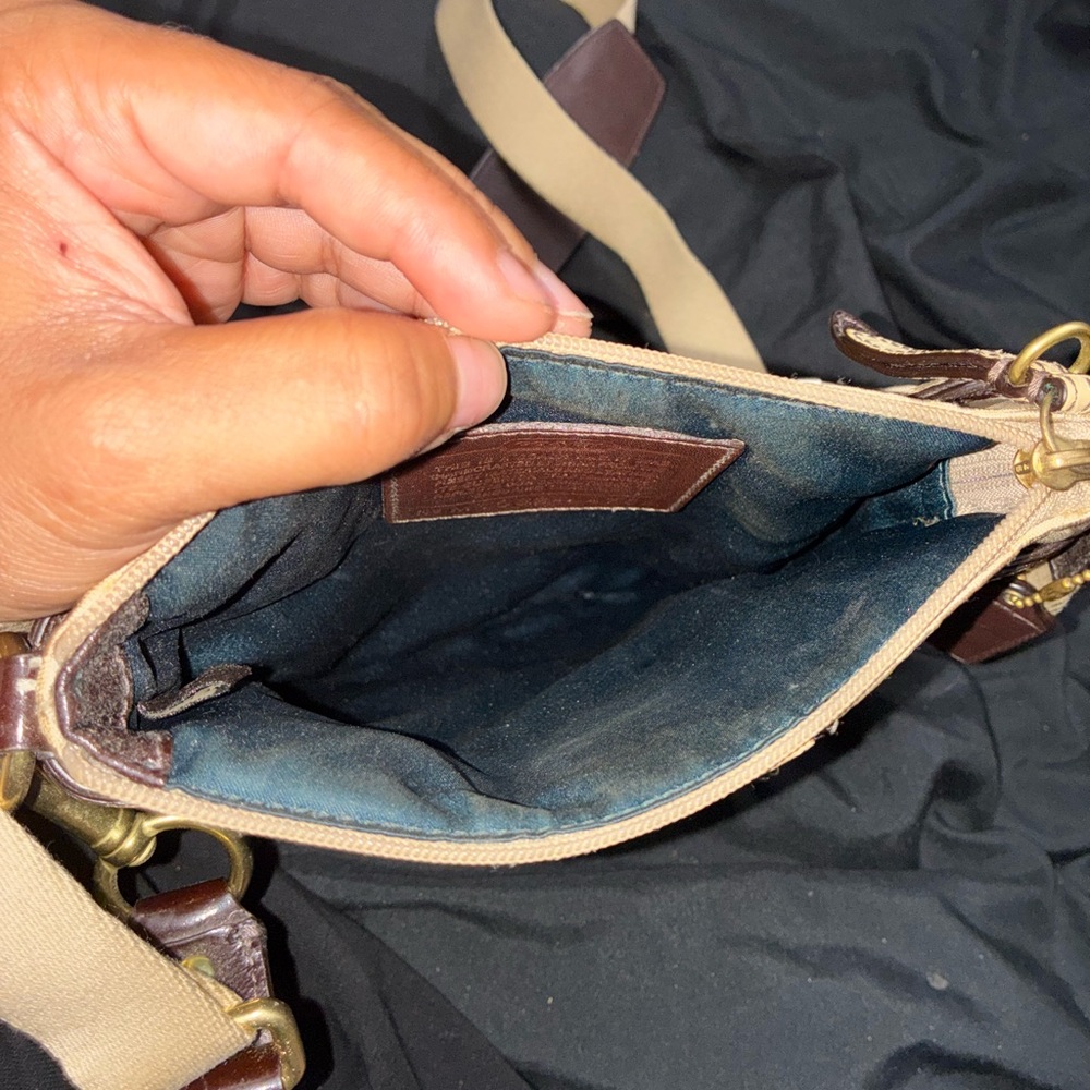 Coach Tan and Brown Crossbody Bag - Picture 8 of 8
